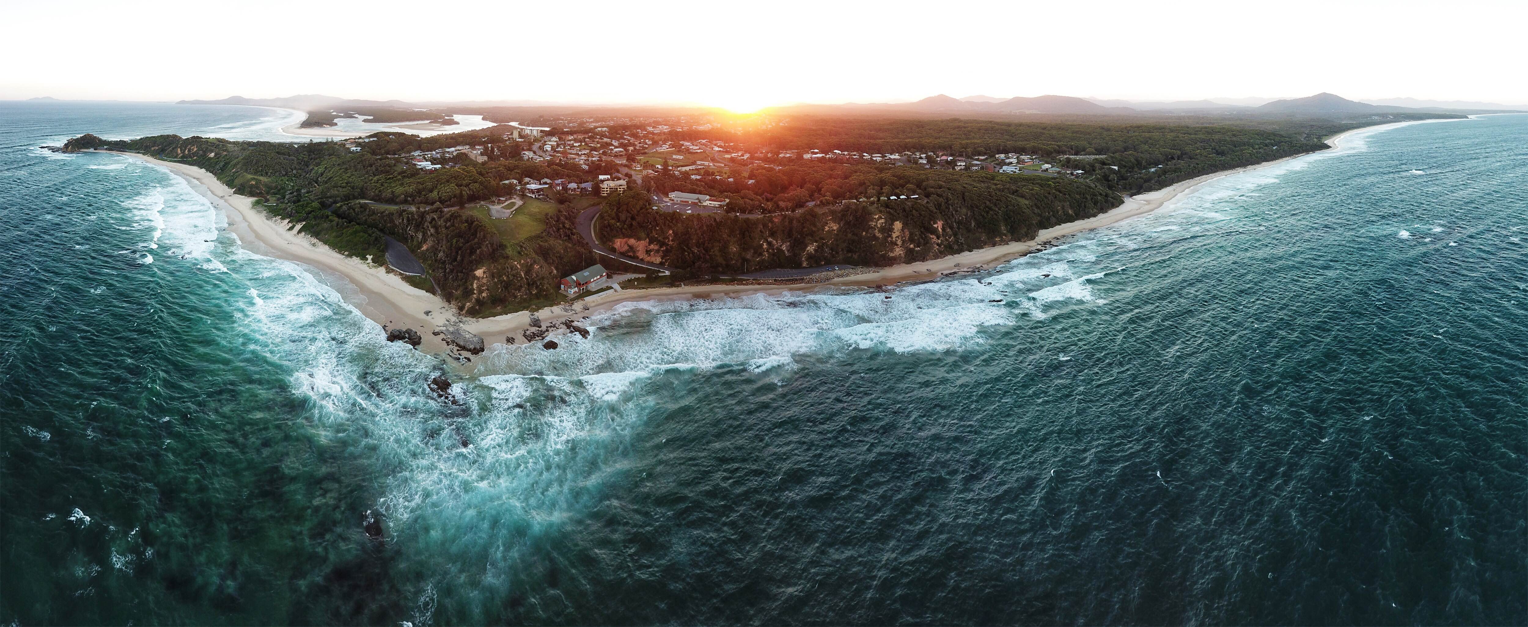 Australian coastal landscape